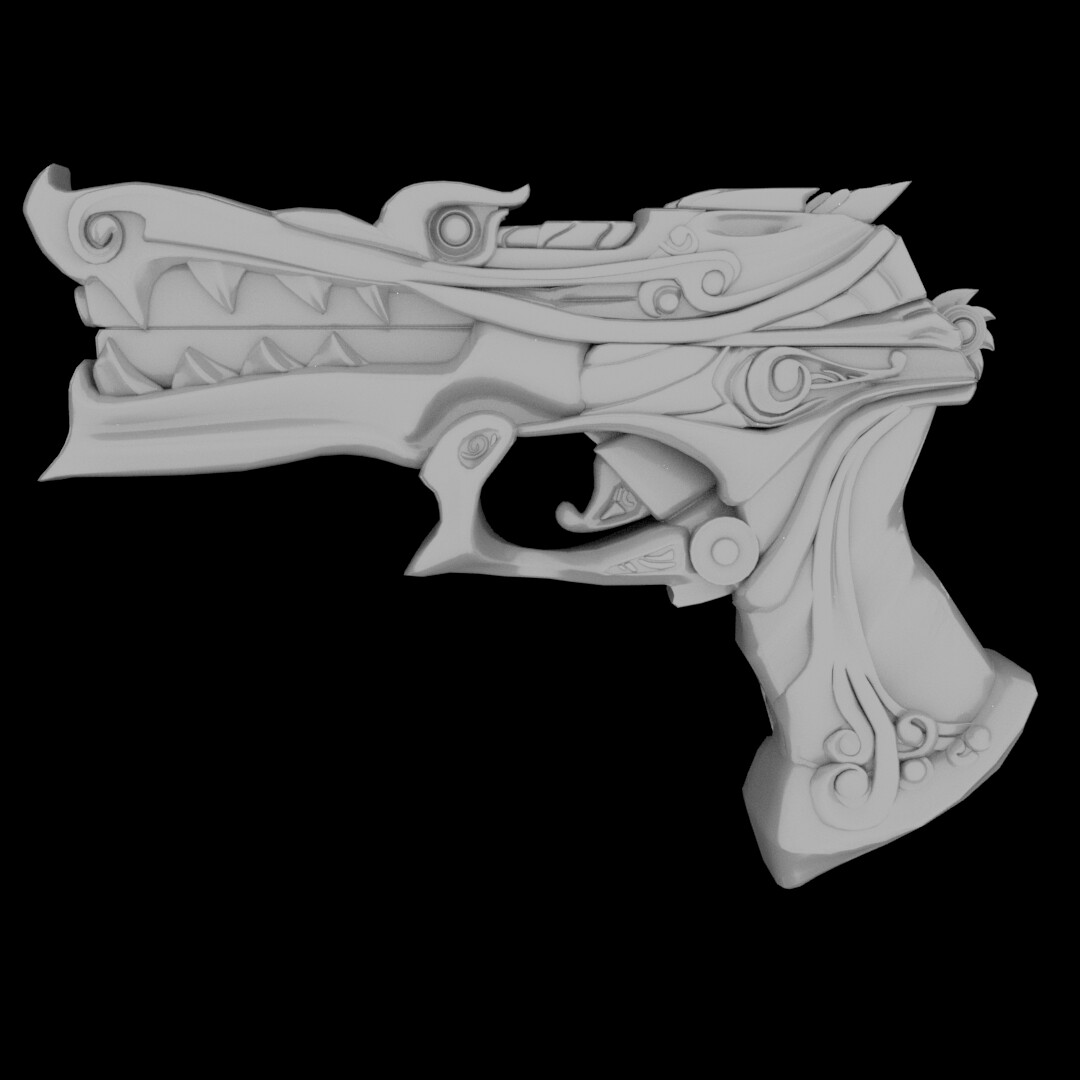ArtStation Dragone Gun