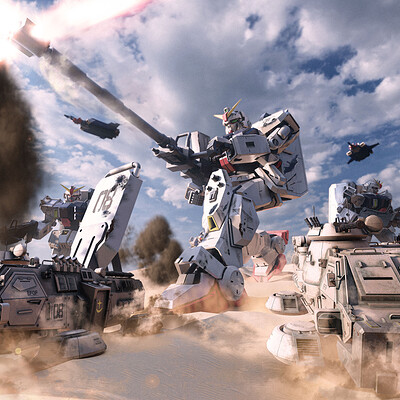 Artstation Gundam 00 Stardust Memory Albion