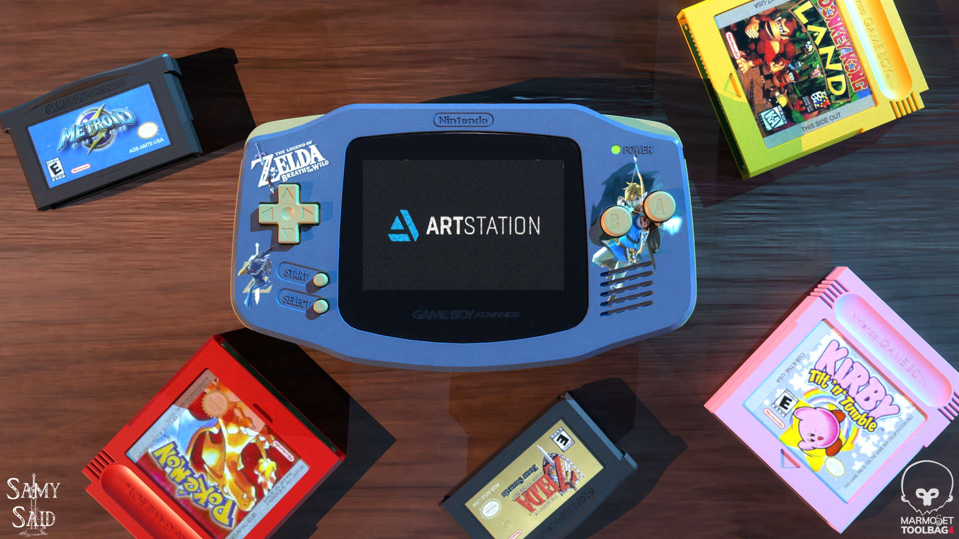 ArtStation - Gameboy