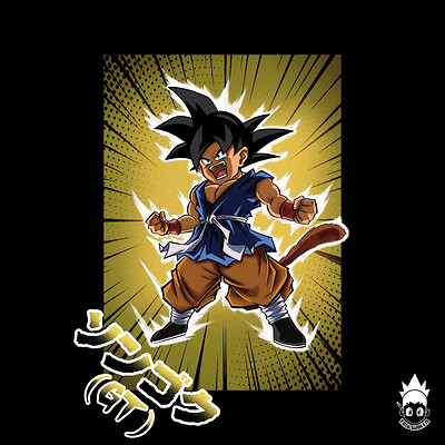 ArtStation - Goku GT - Super Saiyan
