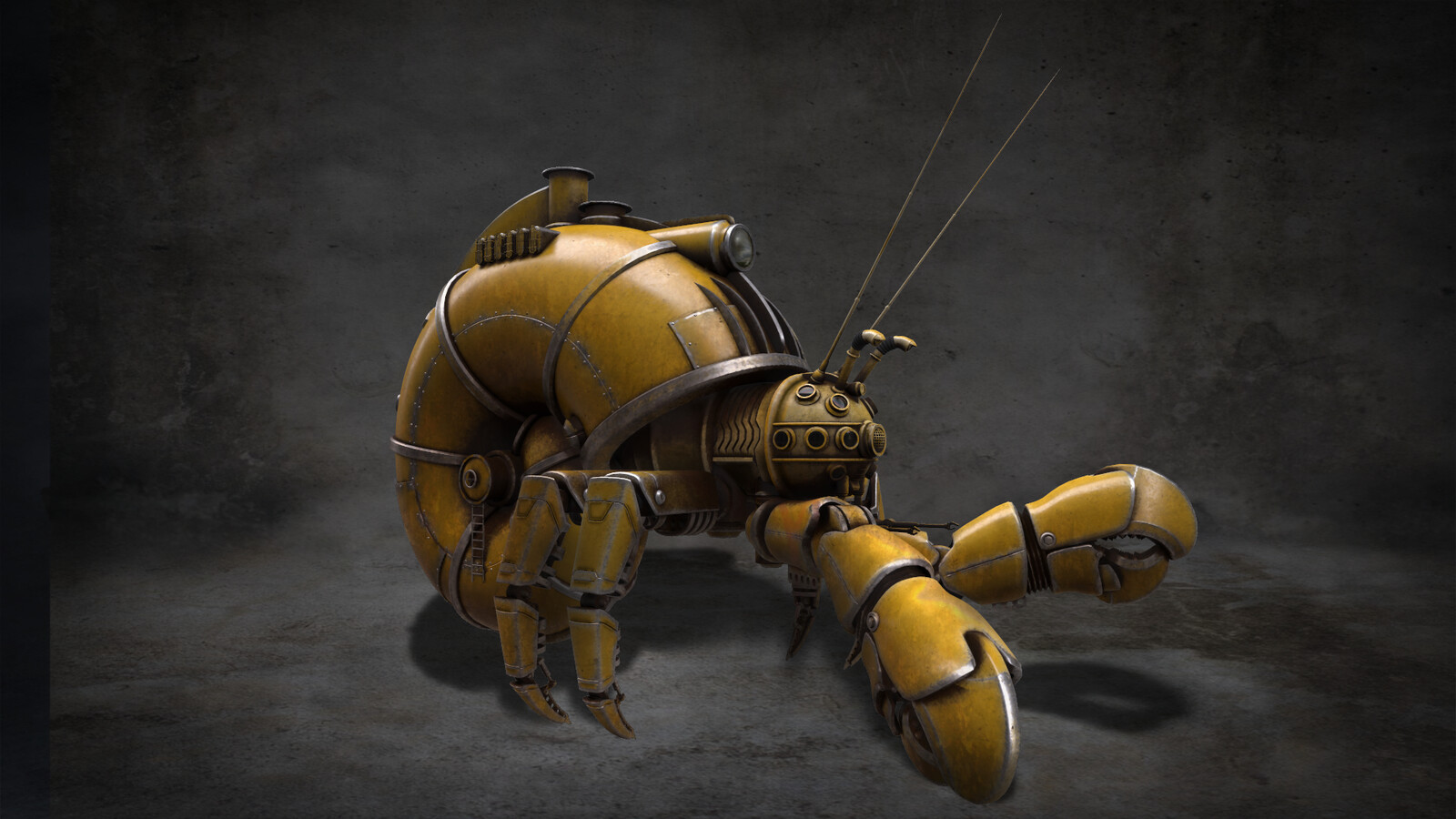 Concept model : Hermit Crab.