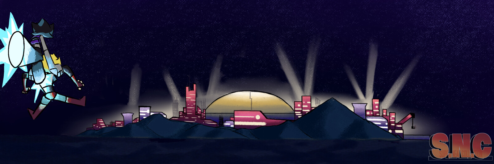 Newer Environment design with a logo
