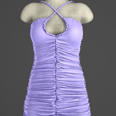 flower goddess dress fashion nova Lilac Ruffle Bardot Crop Top And Skirt Co-ord main image 1