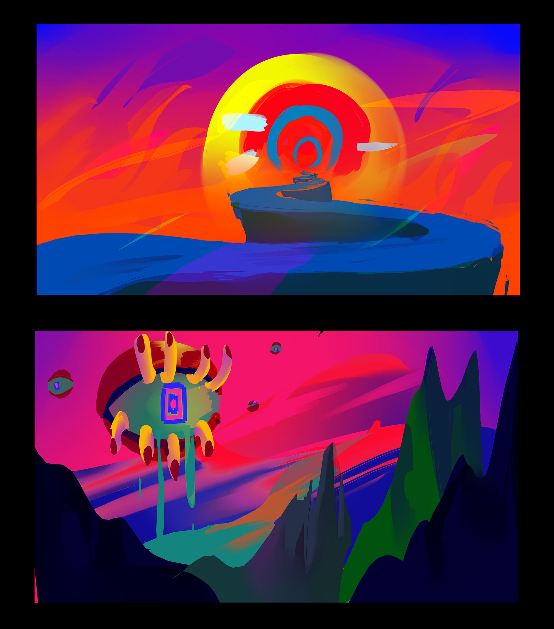 ArtStation Style Explorations for Knight of the White Moon