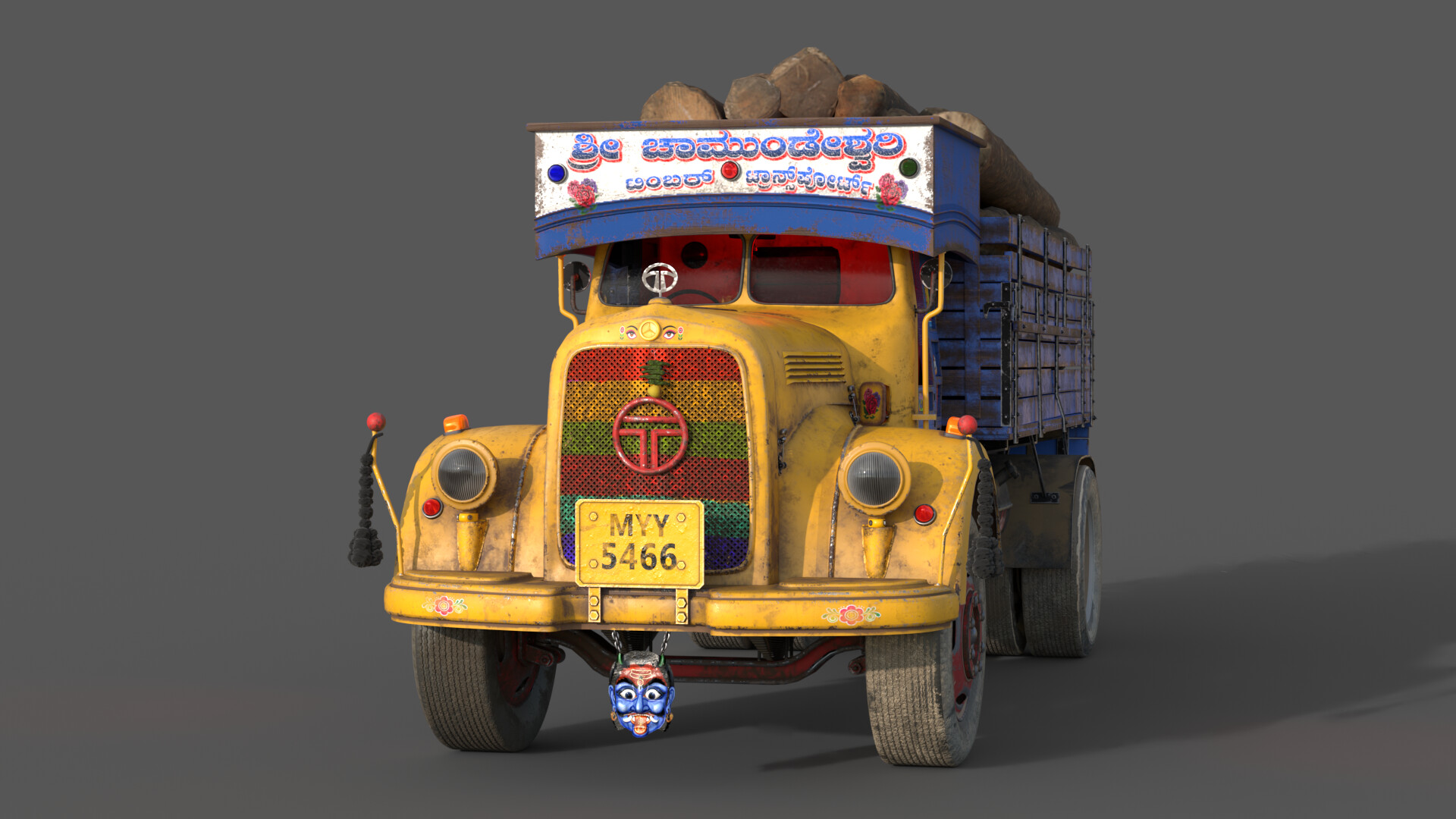 artstation-truck-tata-1210-d