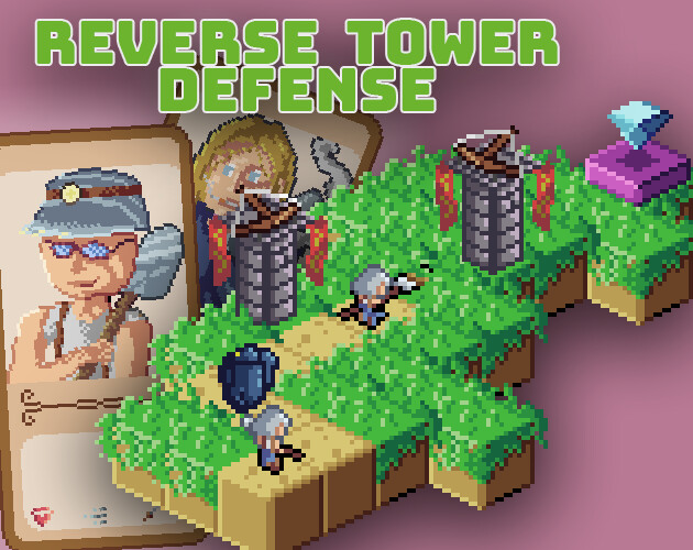 ArtStation Reverse Tower Defense (Game)