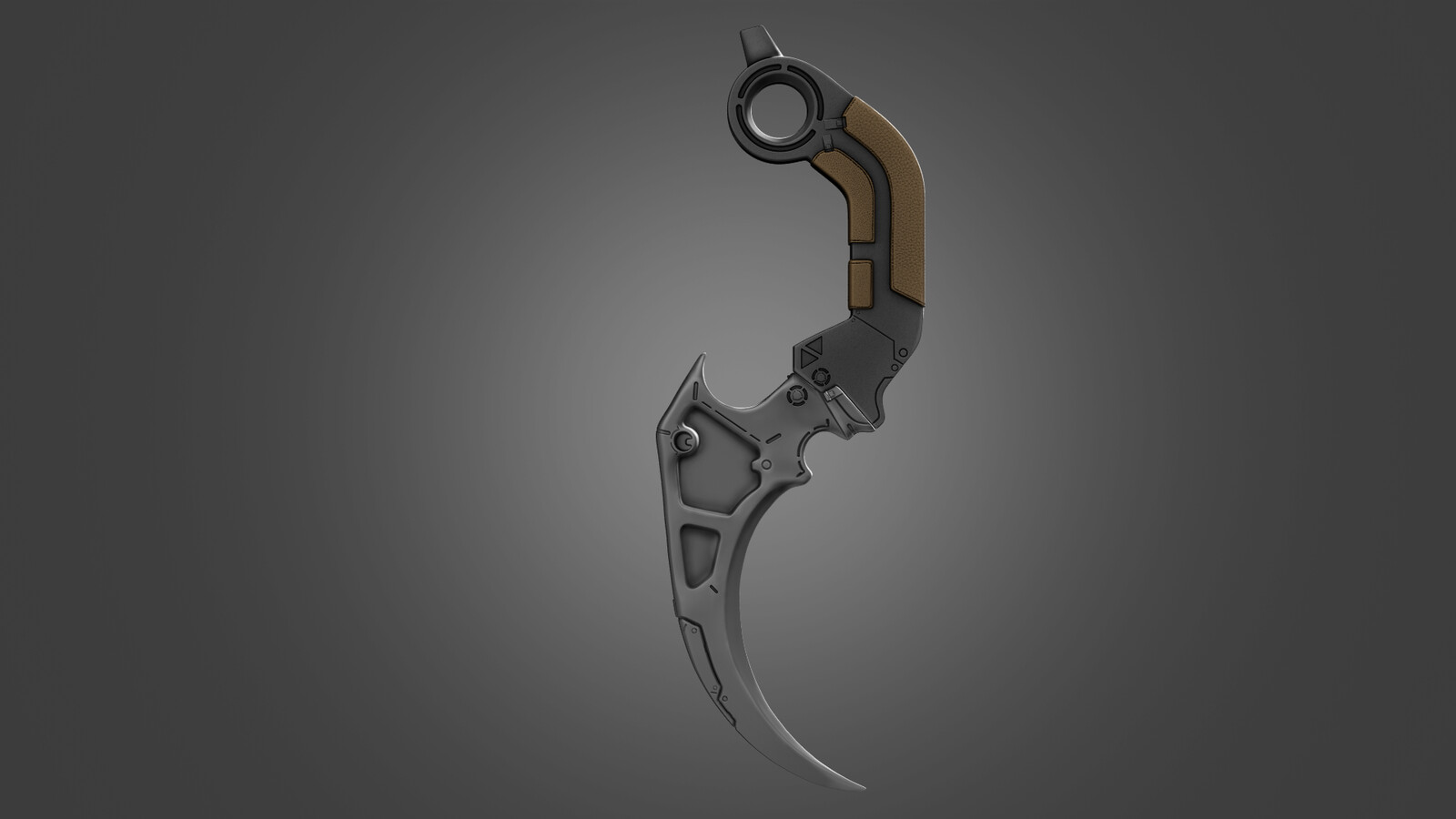 Aung Ye Sci Fi Themed Karambit aung-ye-sci-fi-themed-karambit