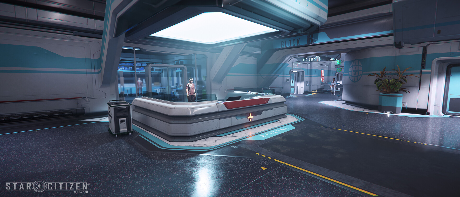 Thibaut Reimel - Star Citizen Area 18 Hospital