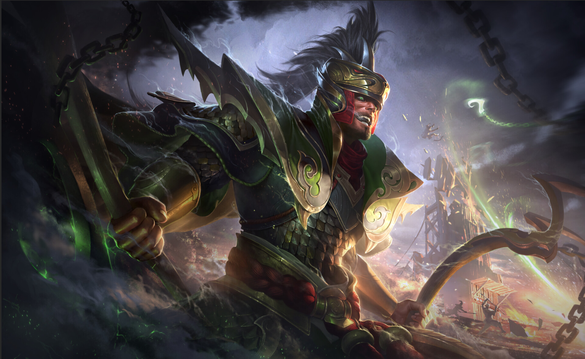 ArtStation 两版魏延