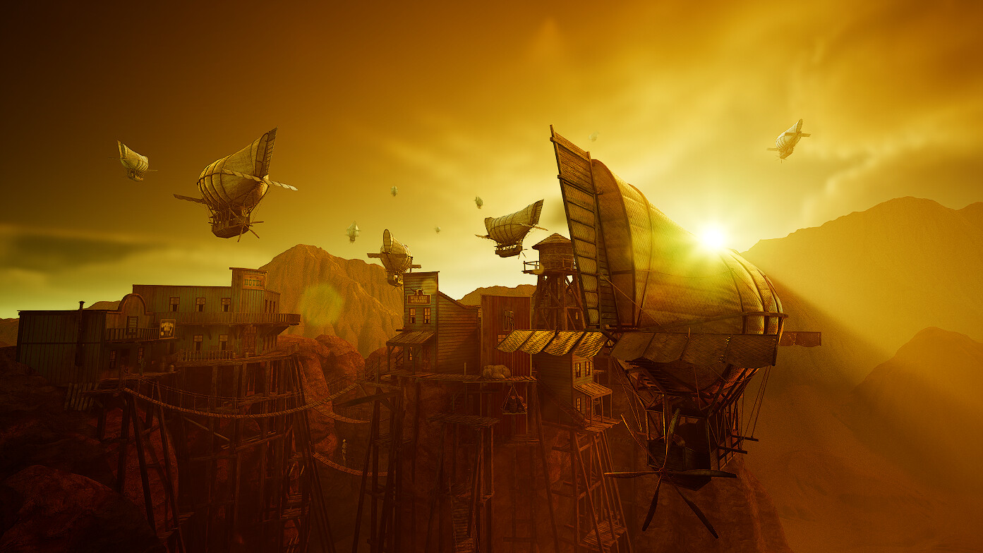 hamada-hamada-wild-west-city-lighting-unreal-engine-5