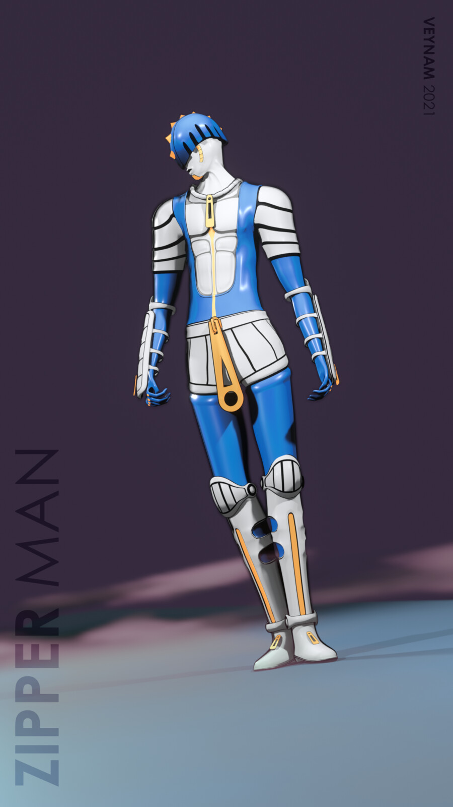 Veynam Zipper Man (Sticky Fingers) Jojo's Bizzare Adventure