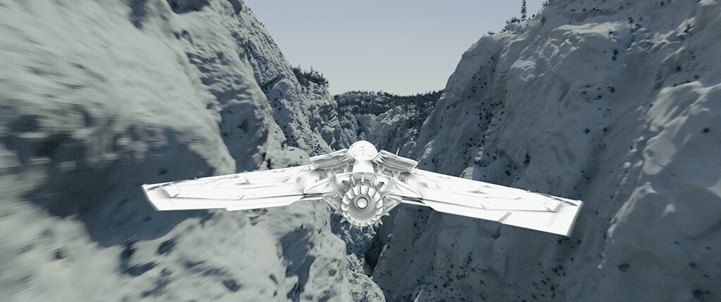 Canyon Sculpt Diffuse render