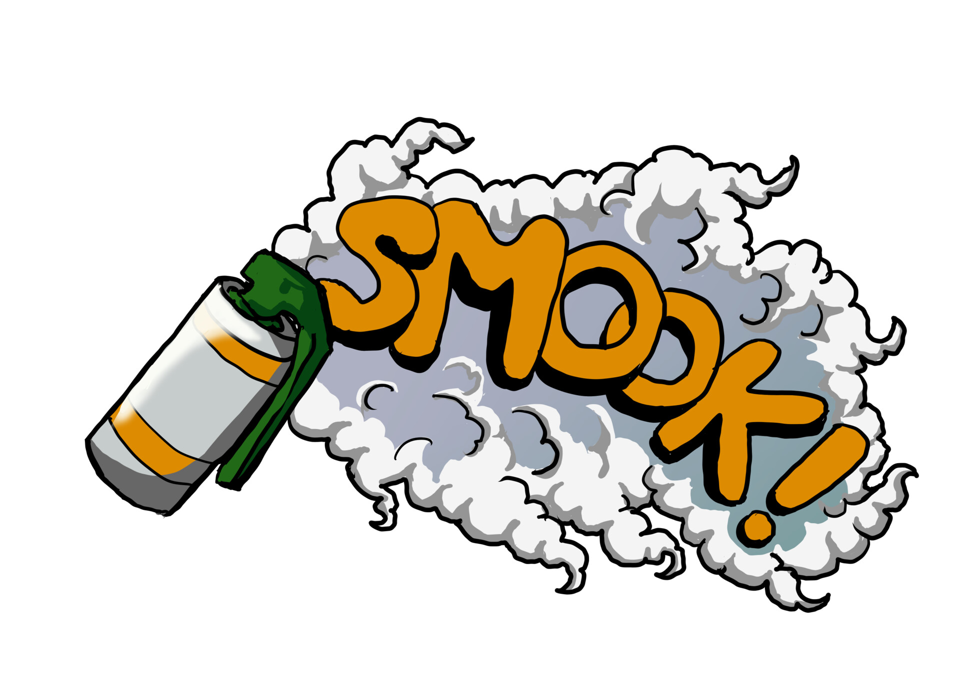 ArtStation - Smook sticker design