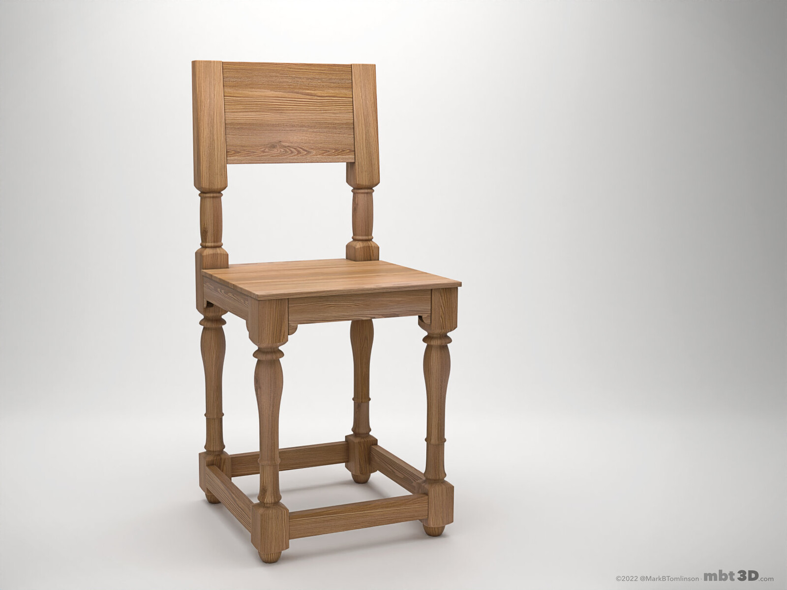 Swedish Renaissance Revival Chair 