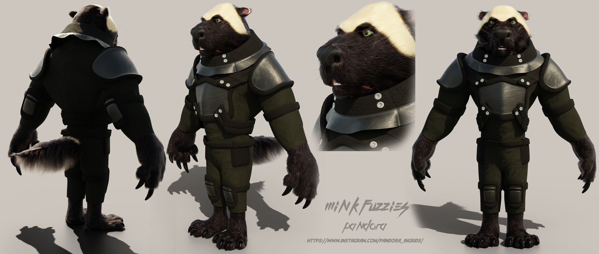 ArtStation - Wolverine furry