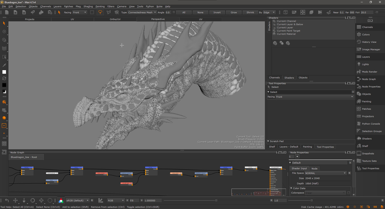 Mari displacement tests