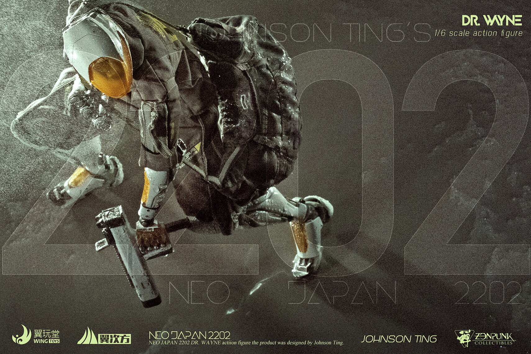 Zenpunk collectibles - Wing Toys x Zenpunk x YCF：Johnson Ting 