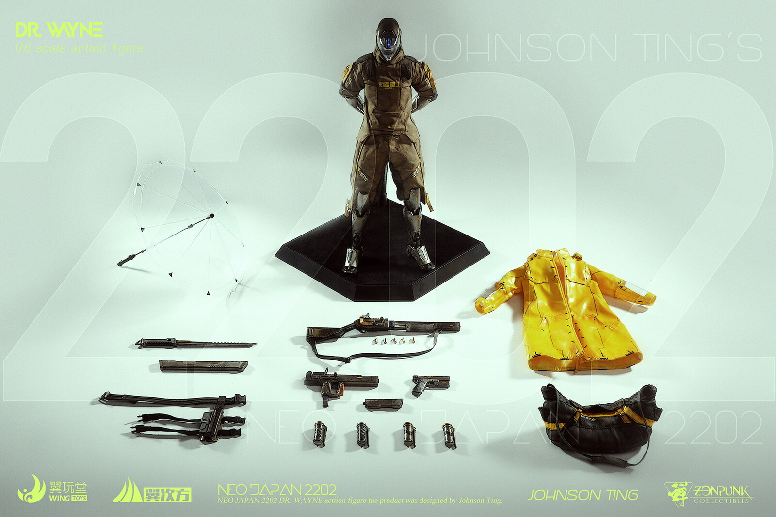 Zenpunk collectibles - Wing Toys x Zenpunk x YCF:Johnson Ting Zenpunk collectibles - Wing Toys x Zenpunk x YCF:Johnson Ting