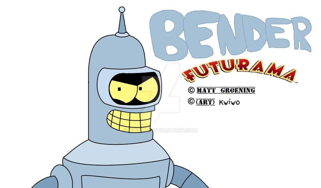 ArtStation futurama bender