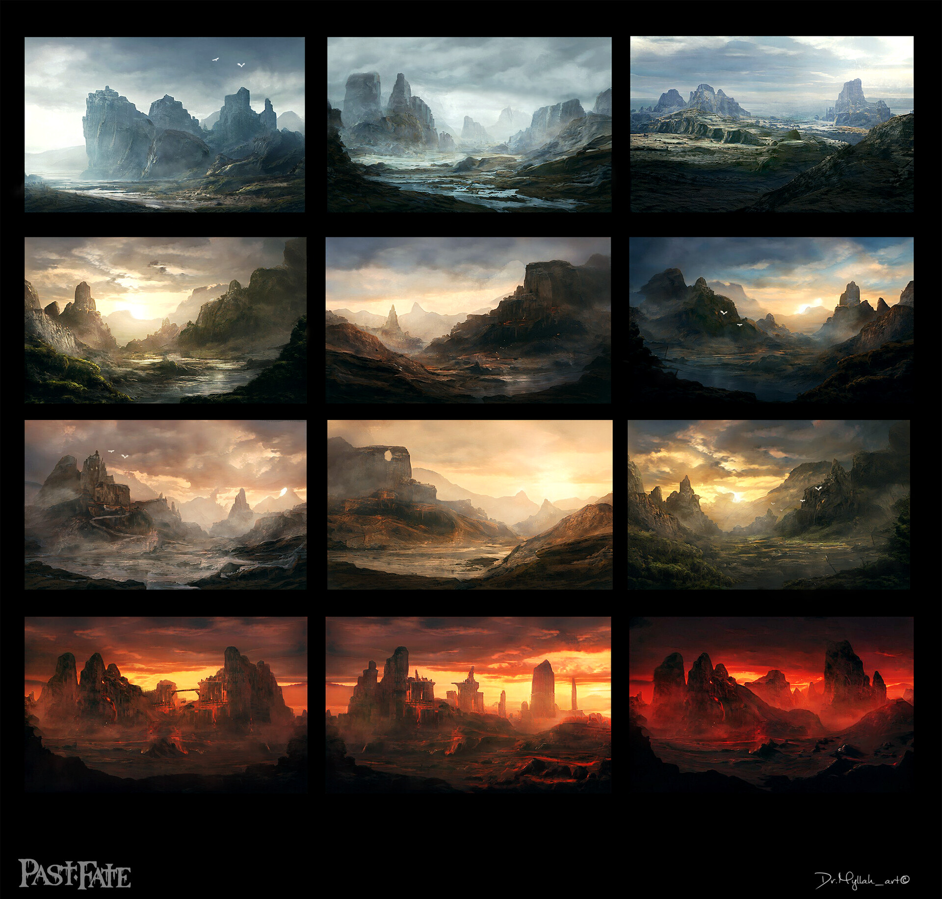 ArtStation - Landscape concepts