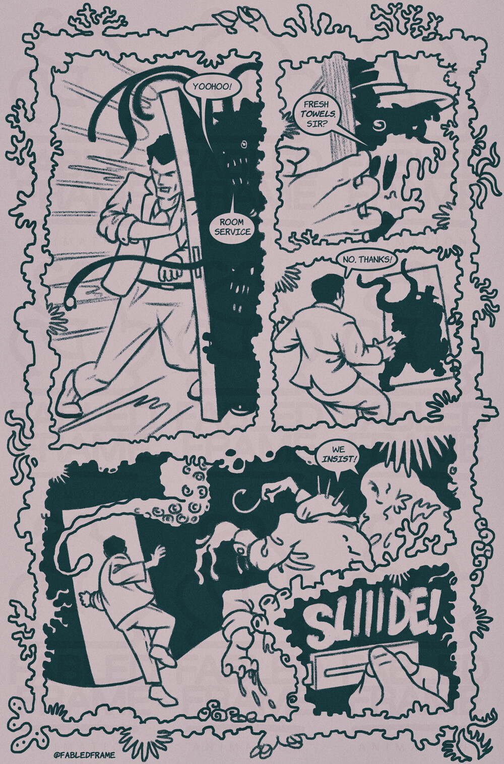 Shadow Over Innsmouth Comic Page