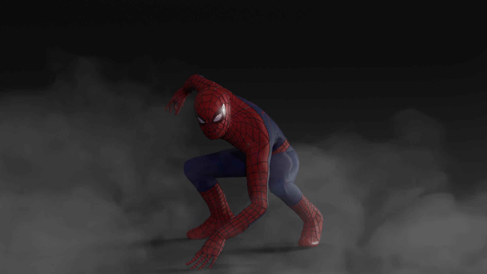 ArtStation - Spider-Man: Fallen CGI model