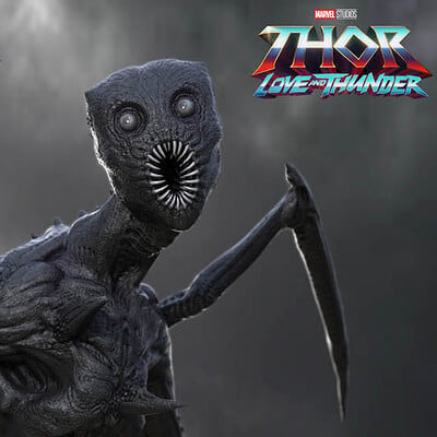 Thor: Love and Thunder: Shadow creatures