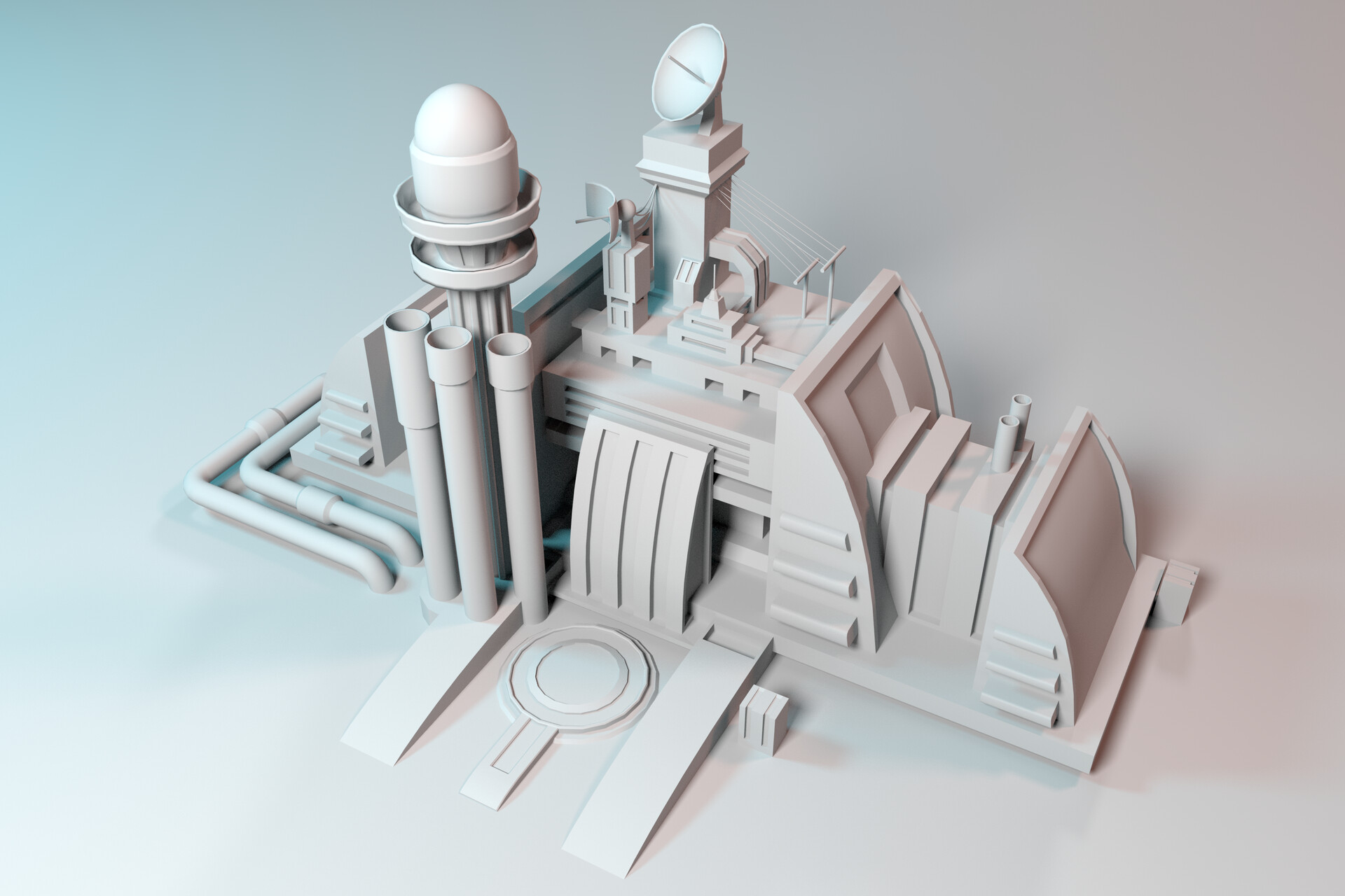 ArtStation - Concept game building #1