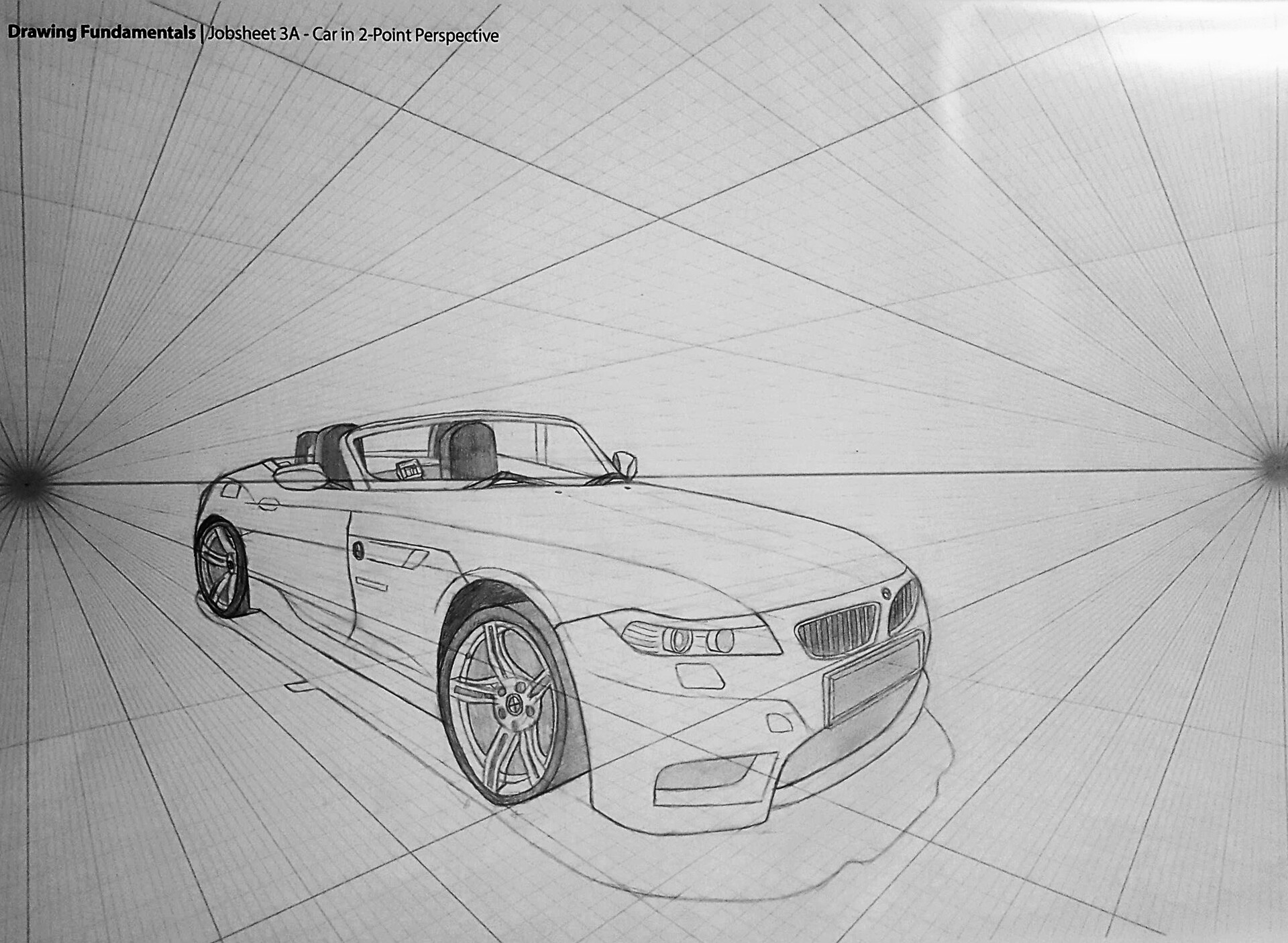 ArtStation 2 Point Perspective Practice artstation-2-point-perspective-practice