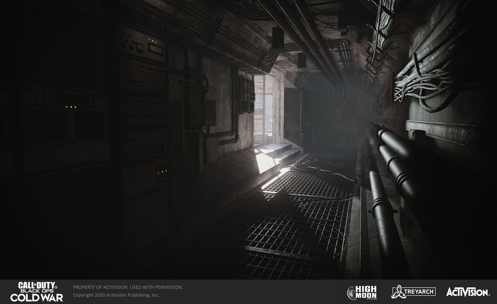 A side tunnel in the excavation zone.