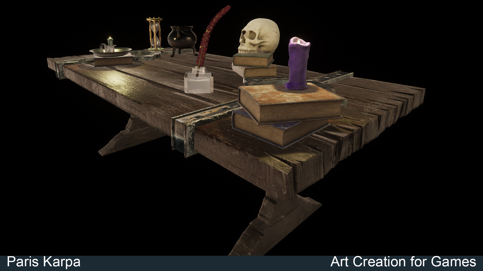 ArtStation - Wizard's Workspace