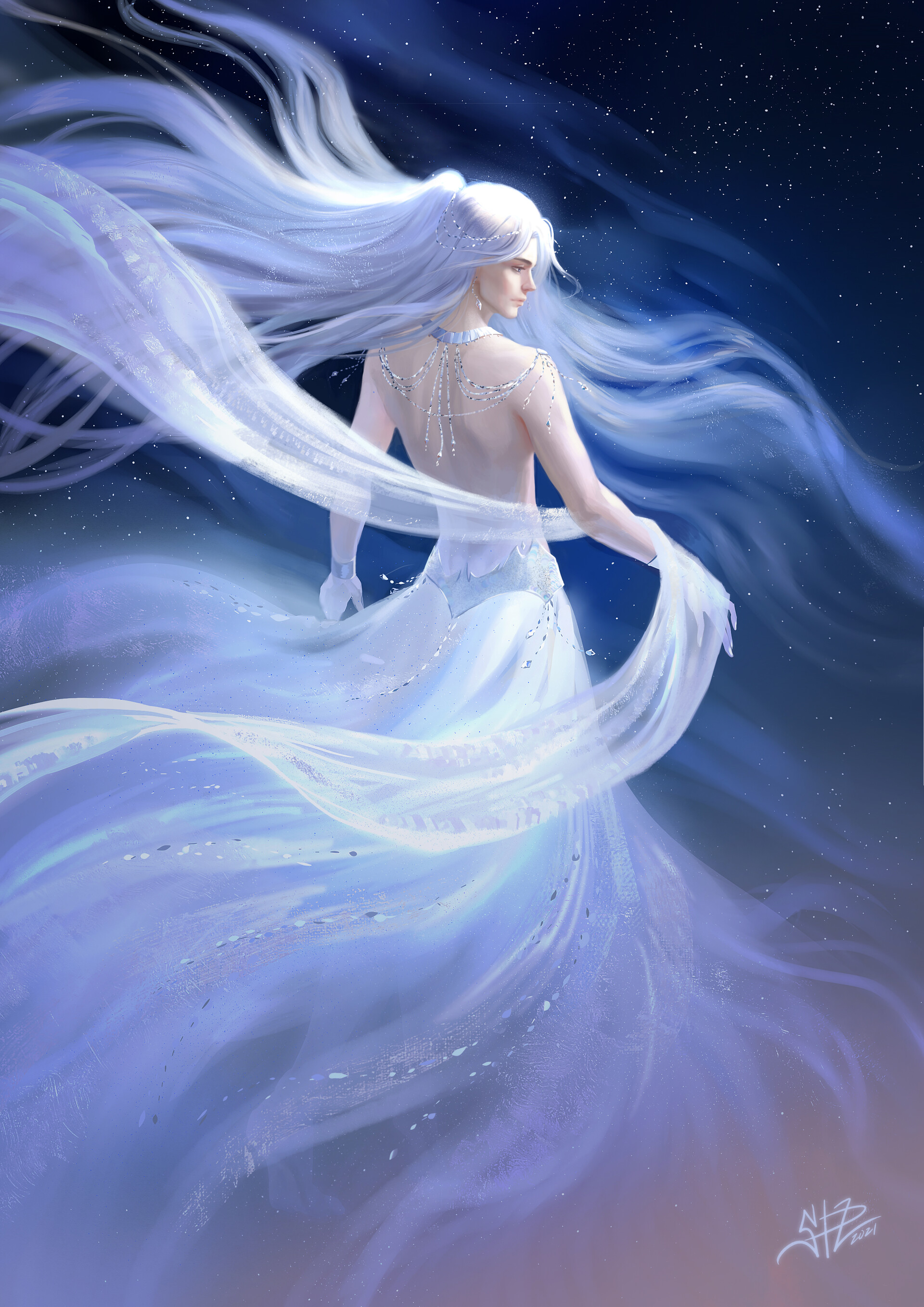 Artstation Noctilucent Clouds