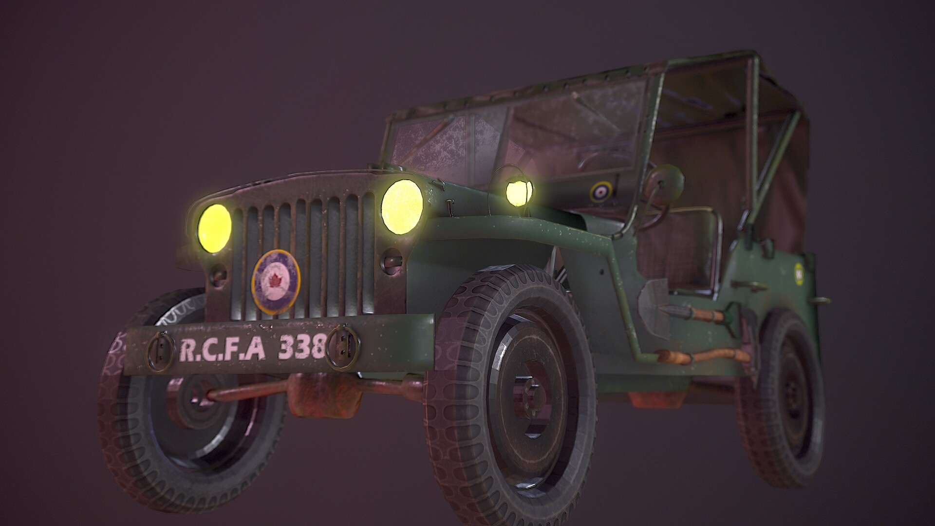 ArtStation Military Jeep artstation-military-jeep