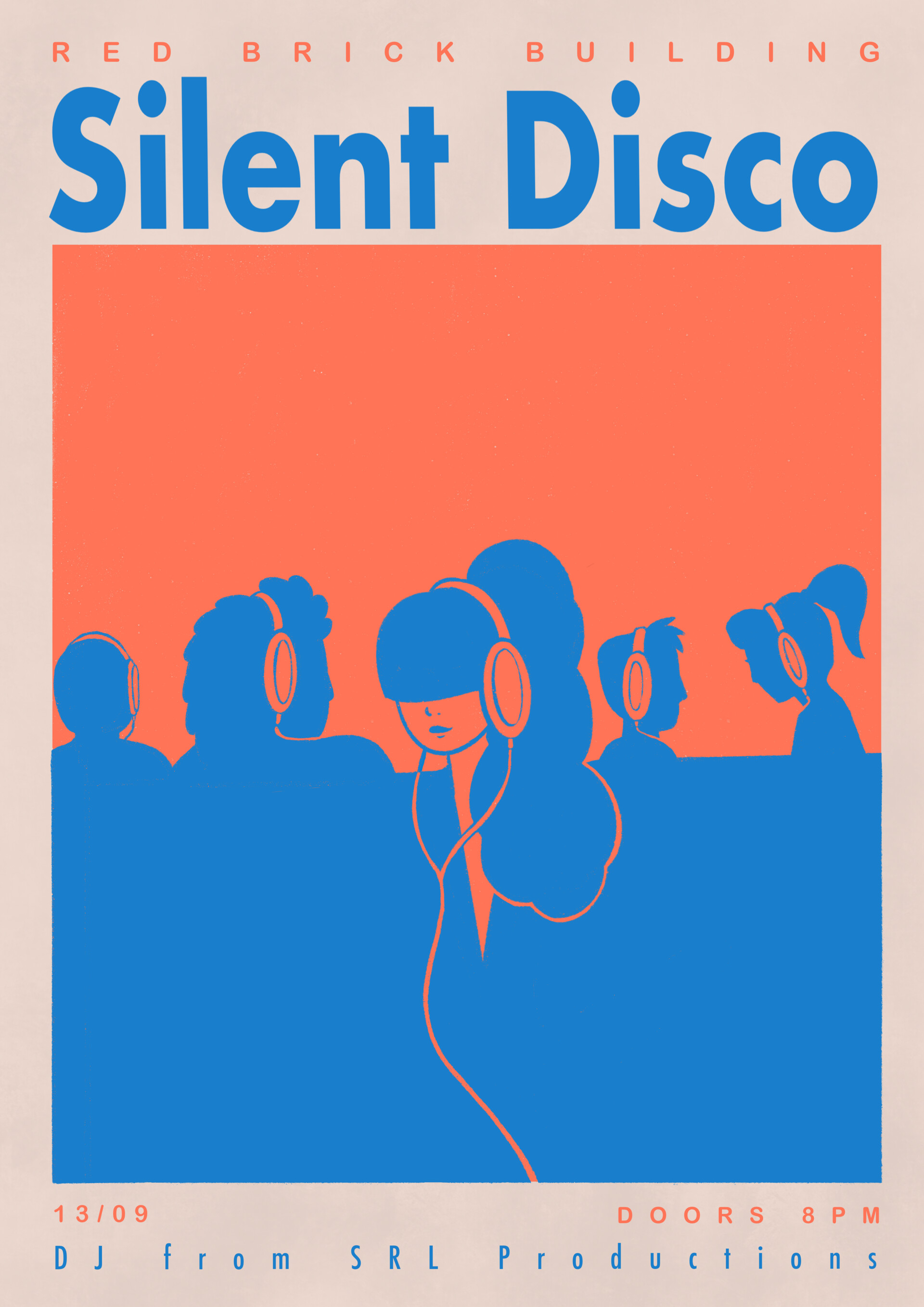 ArtStation Silent Disco Poster
