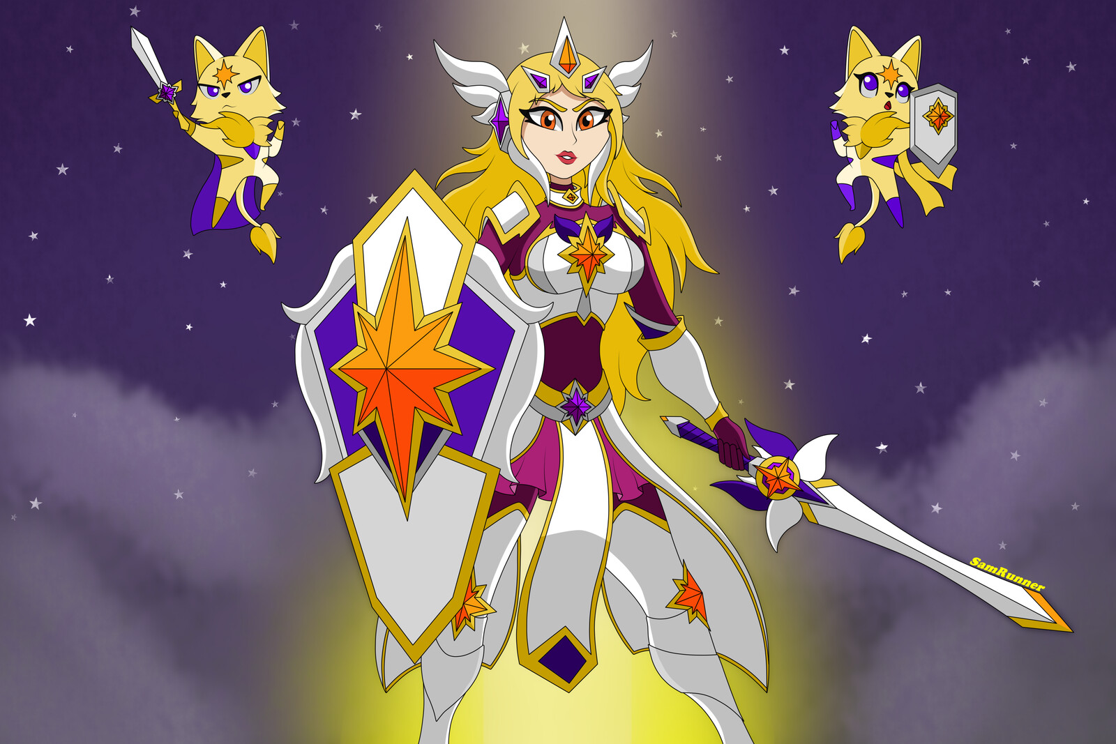 Sam Runner - Leona Star Guardian