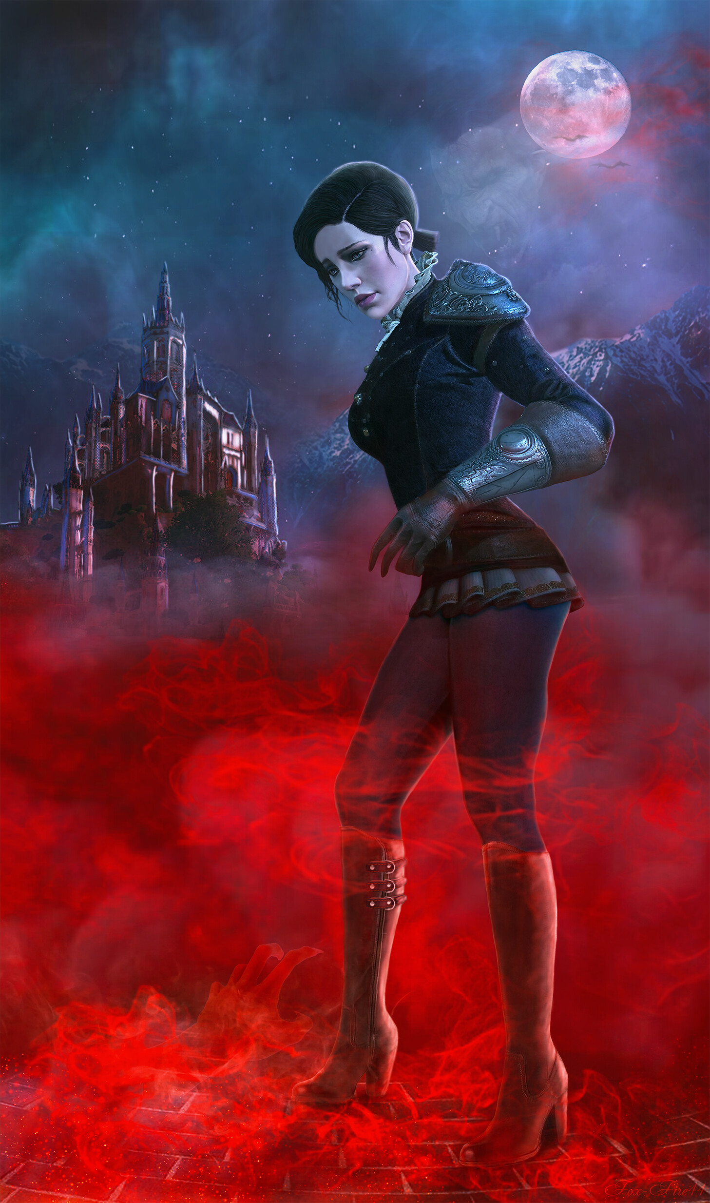 Fox fire44 the witcher 3 wild hunt blood and wine syanna
