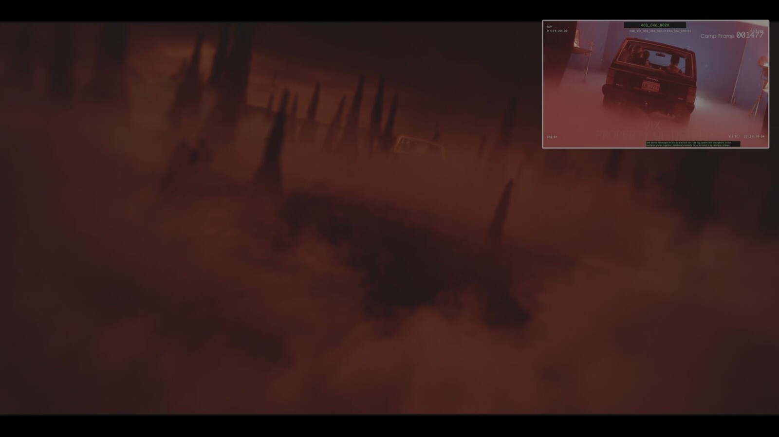 WIP of the final sequence