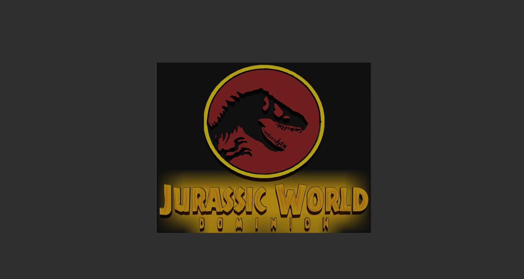 ArtStation - Logo Jurassic World Dominion Version 2