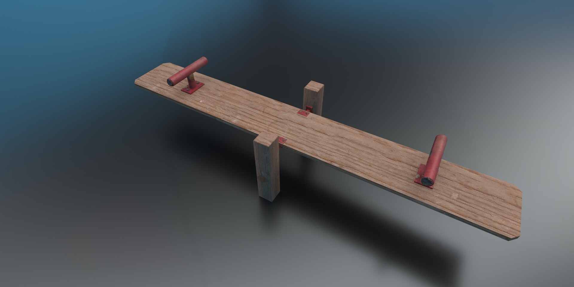 ArtStation Wooden SeeSaw