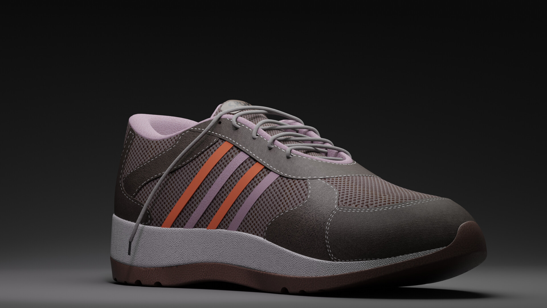 ArtStation 3D Modelling and texturing of Sports Shoes