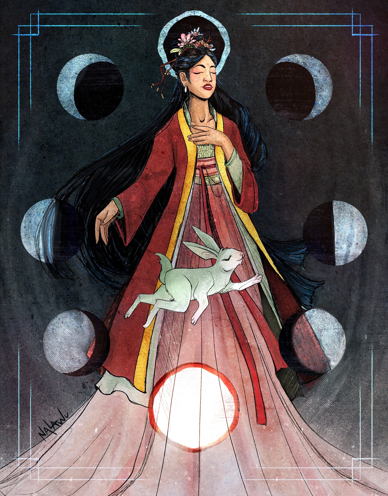 Chang'e, Goddess of the Moon