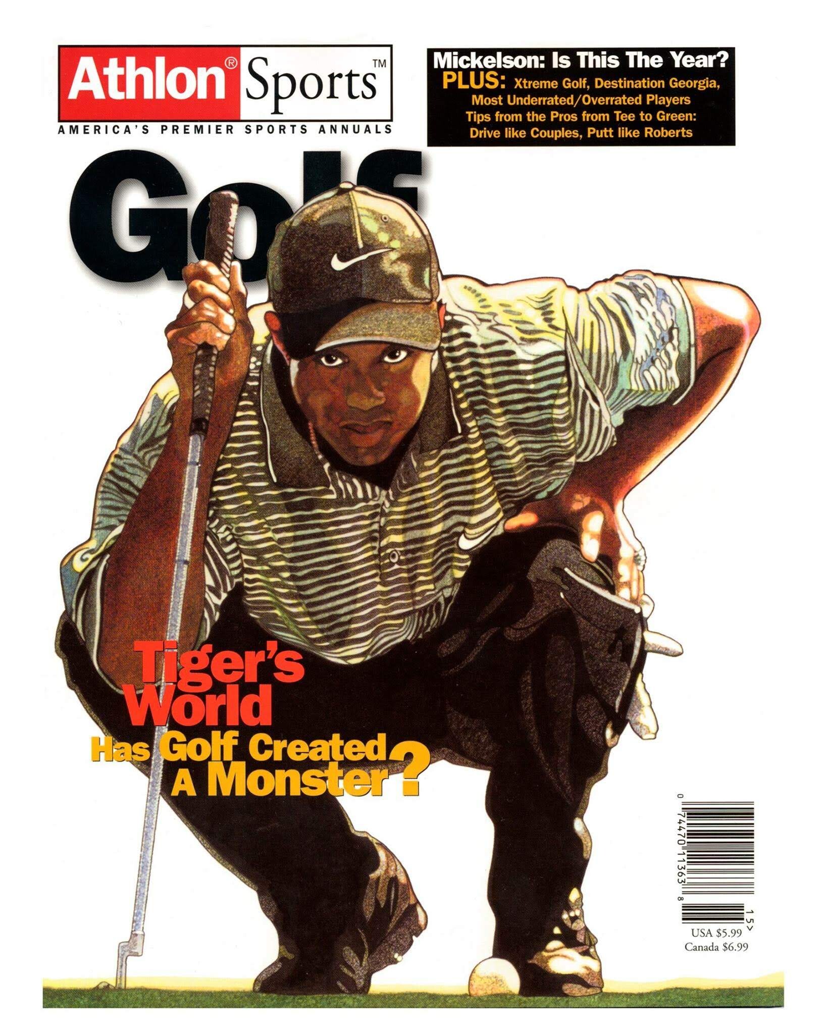 George Papadakis - Tiger Woods cover art