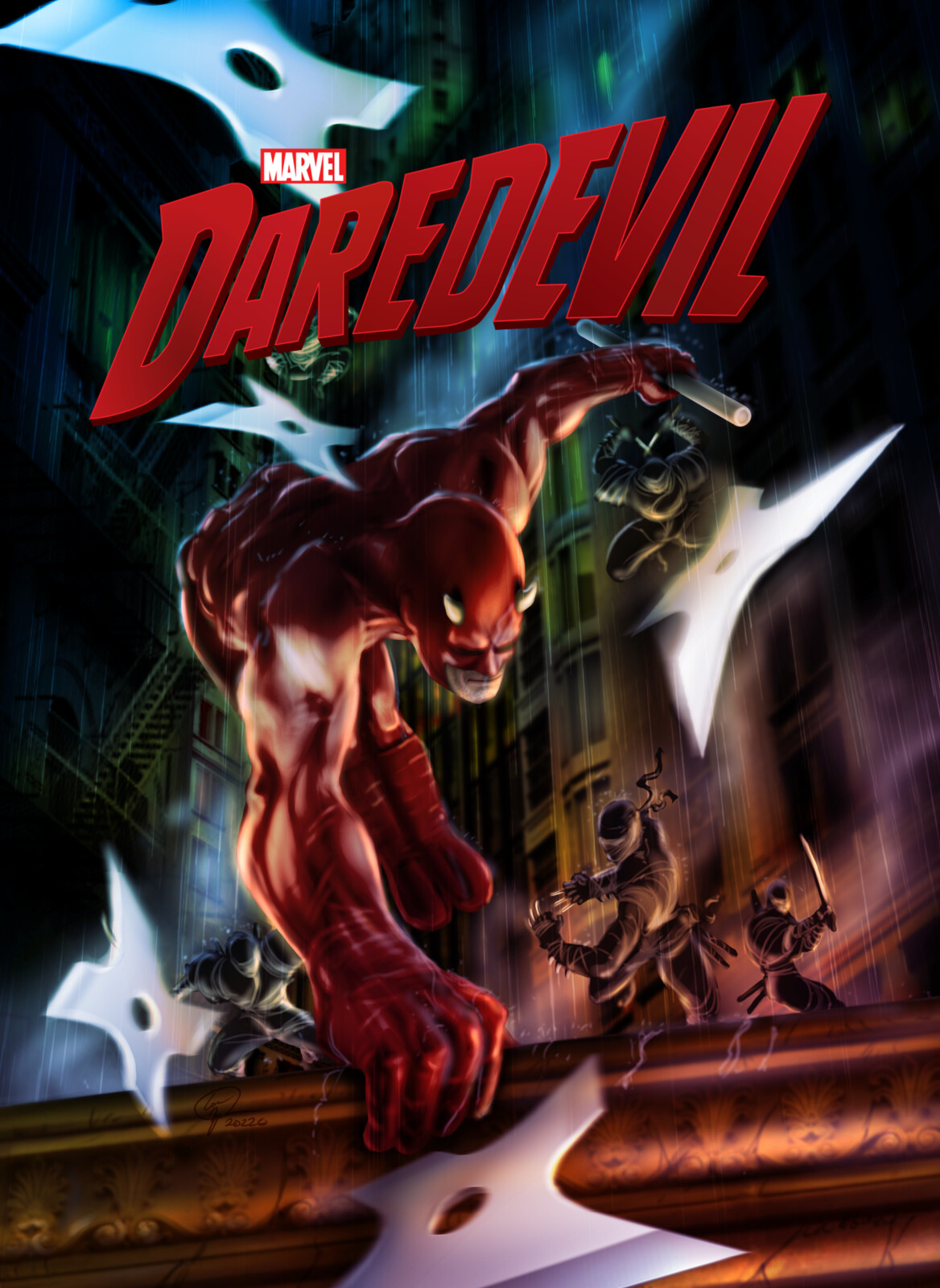 Daredevil with Logo