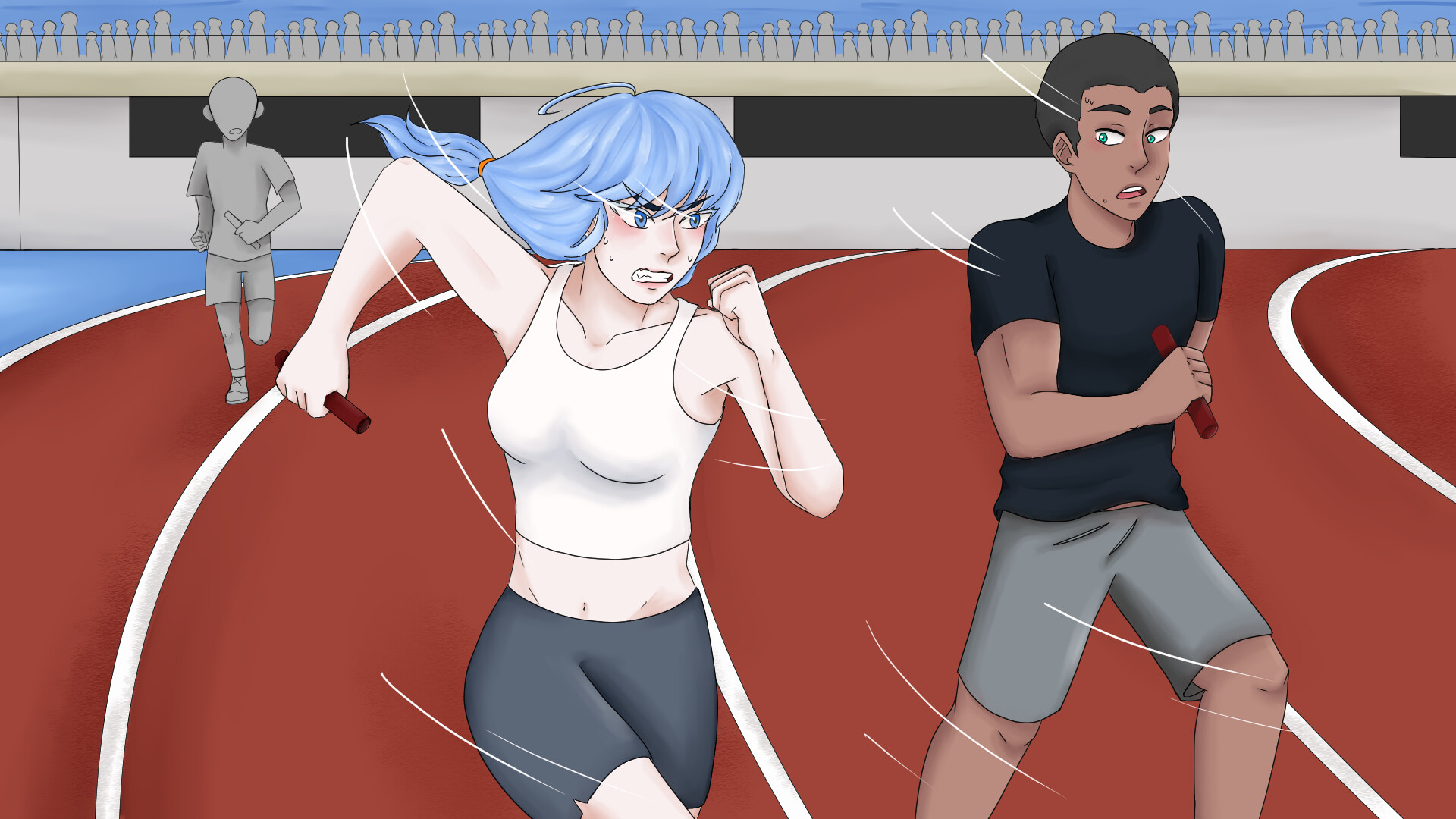 ArtStation Project Chuniveristy Sports Festival CG