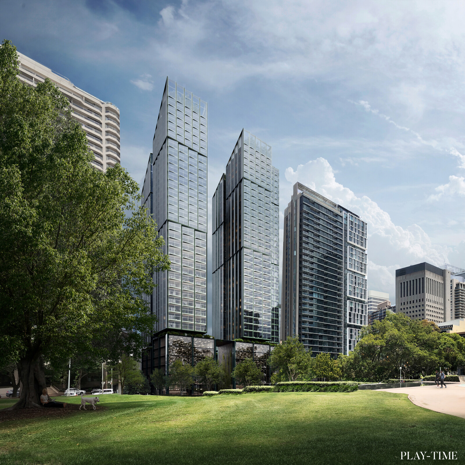 Mixed-use building in Sydney designed by Crone Architects and Andrew Burns Architecture. Image by PLAY-TIME Barcelona