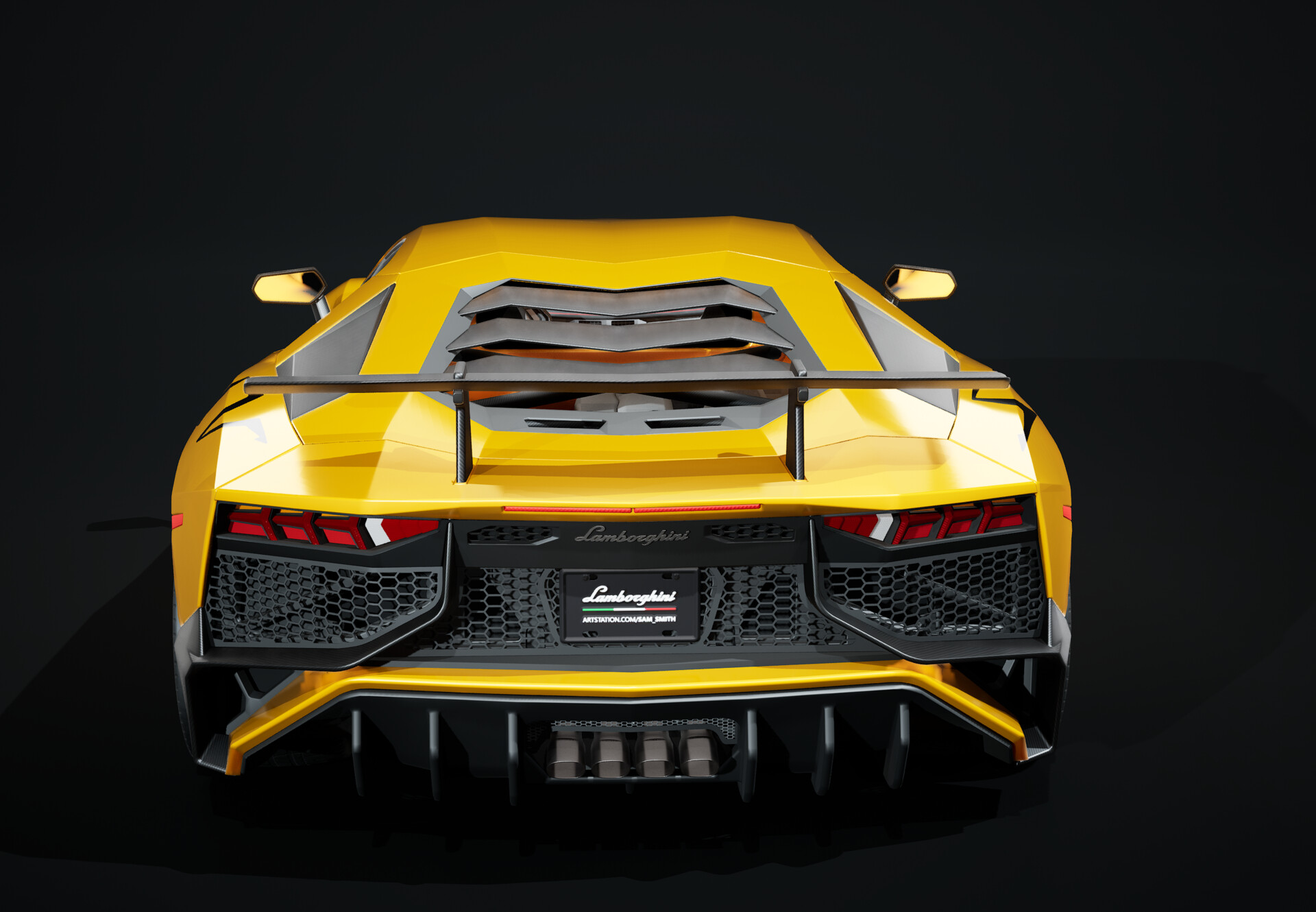 Sam Smith - Unreal Engine 5 Lamborghini Aventador LP750-4 SV