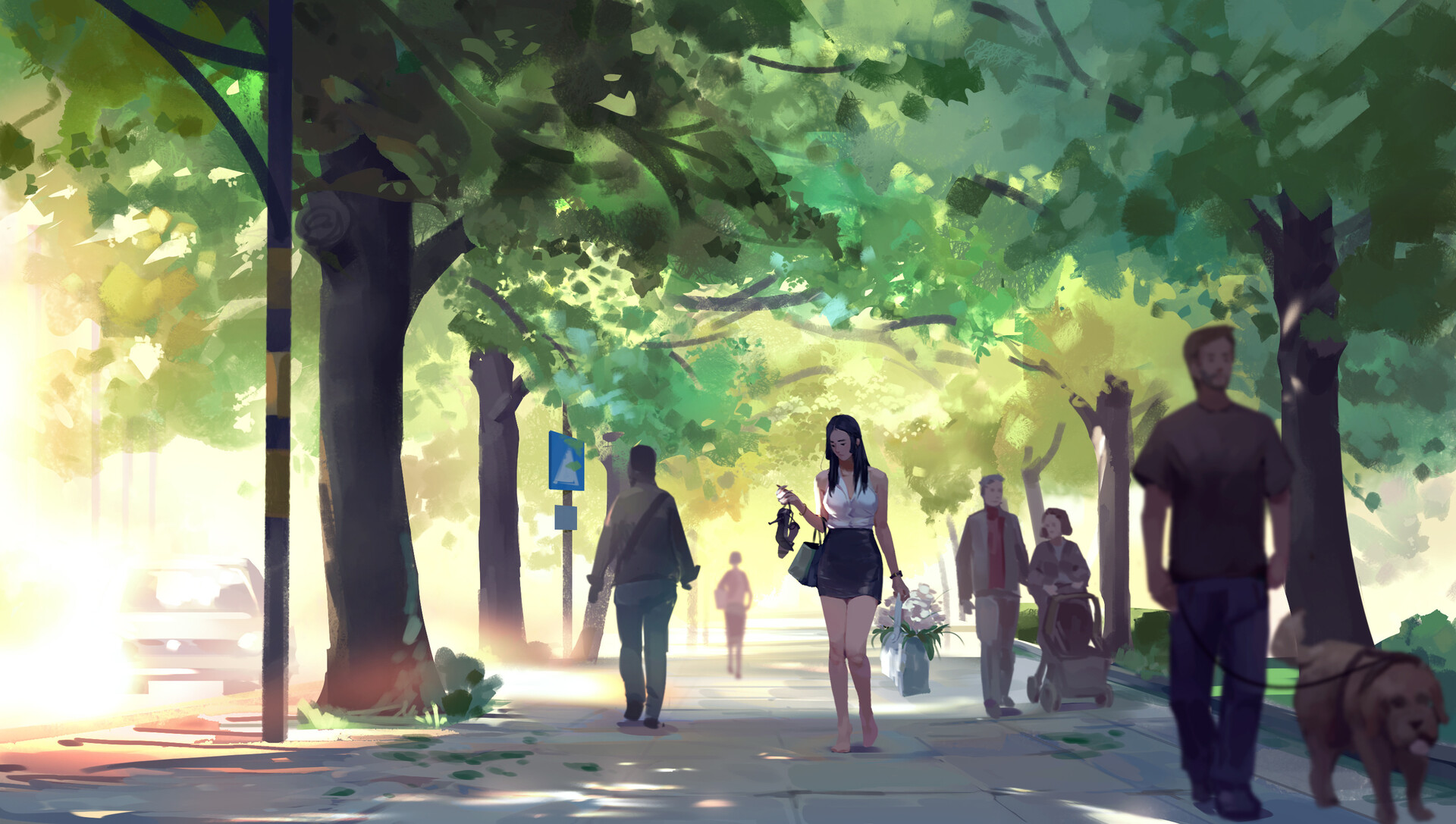 ArtStation Get Off Work ArtStation Get Off Work