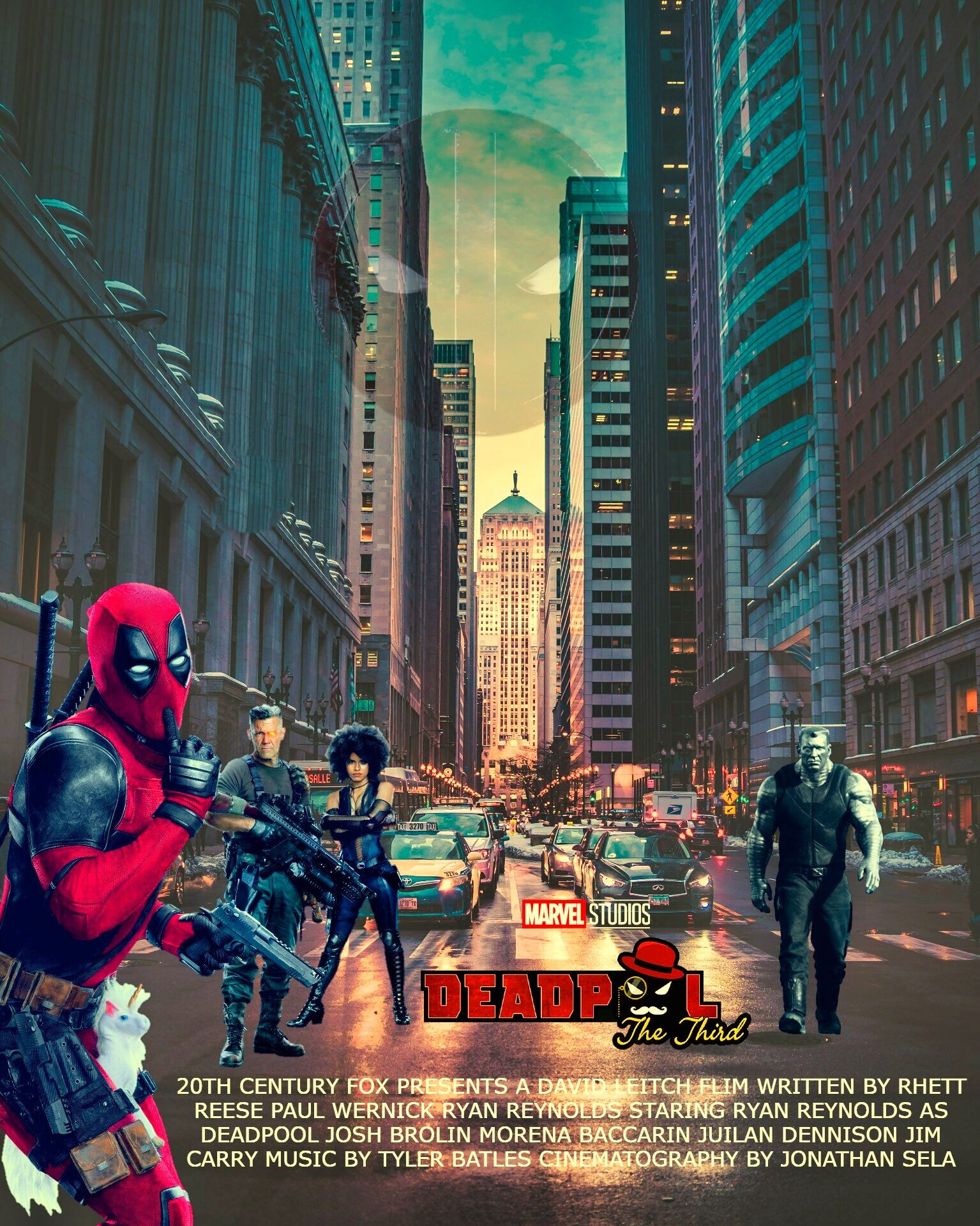 ArtStation - Deadpool 3 Poster