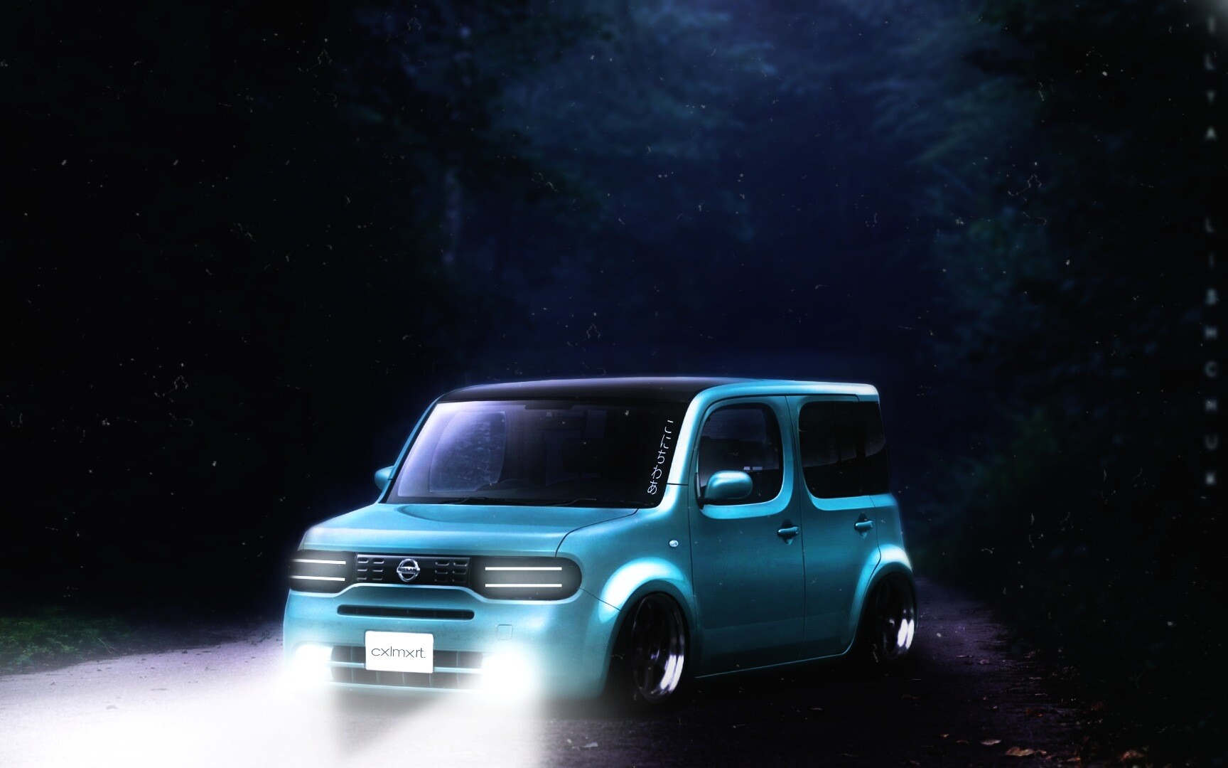 ArtStation Nissan Cube