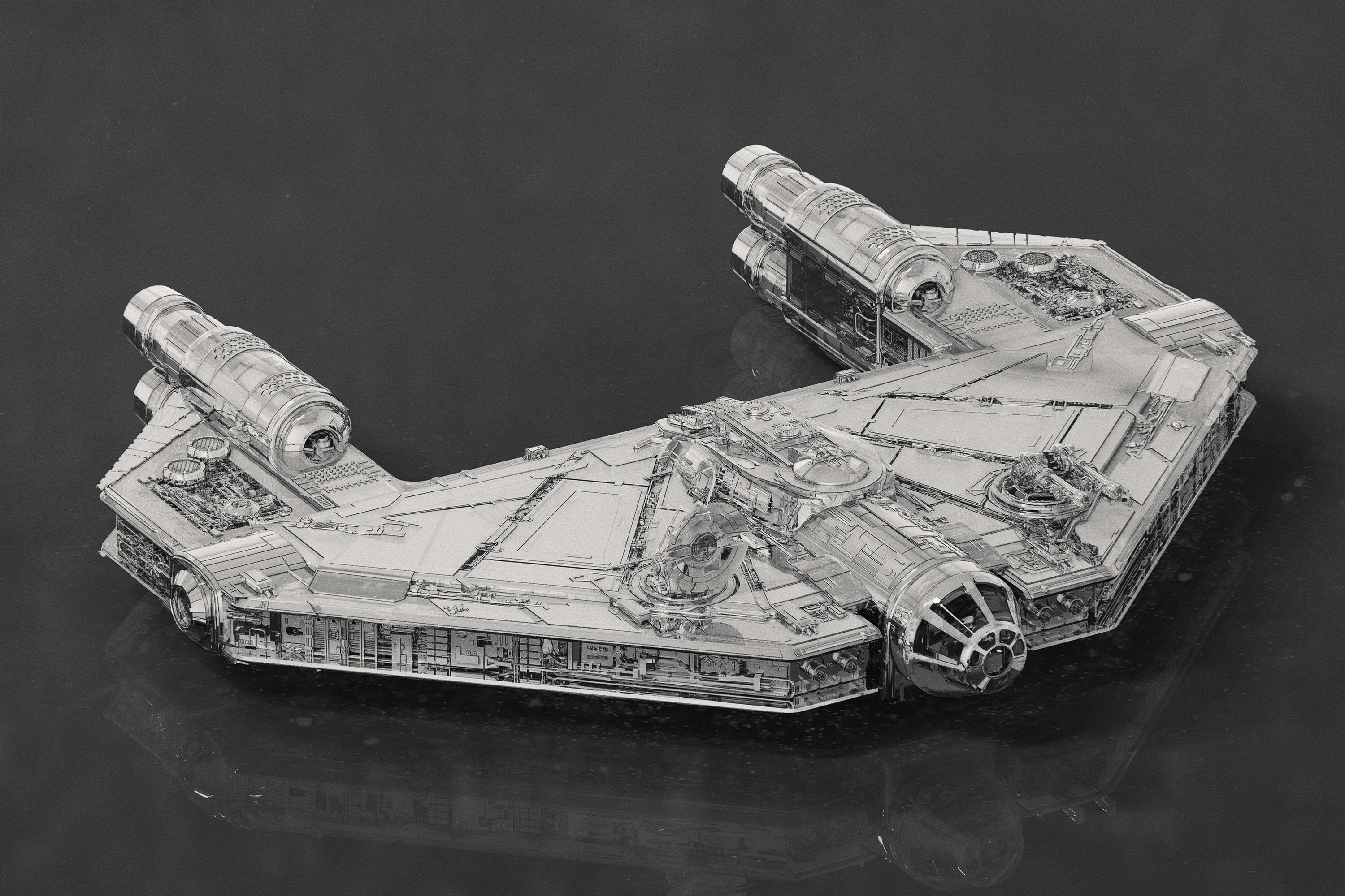 digital-shipyard-yt-3100-cargoweb-class-corellian-freighter-concept